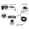 1 Piece Extension BNC Cable DC Coaxial Connector Security CCTV BNC Cable 5M/10M/20M AHD Camera Cable 6