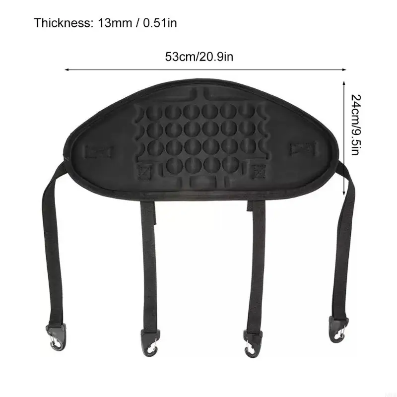 K8GE Kayak Backrest Padded Comfortable Canoes Backrest Kayaking Support Back Pad Sit On Top Kayak Seats Back
