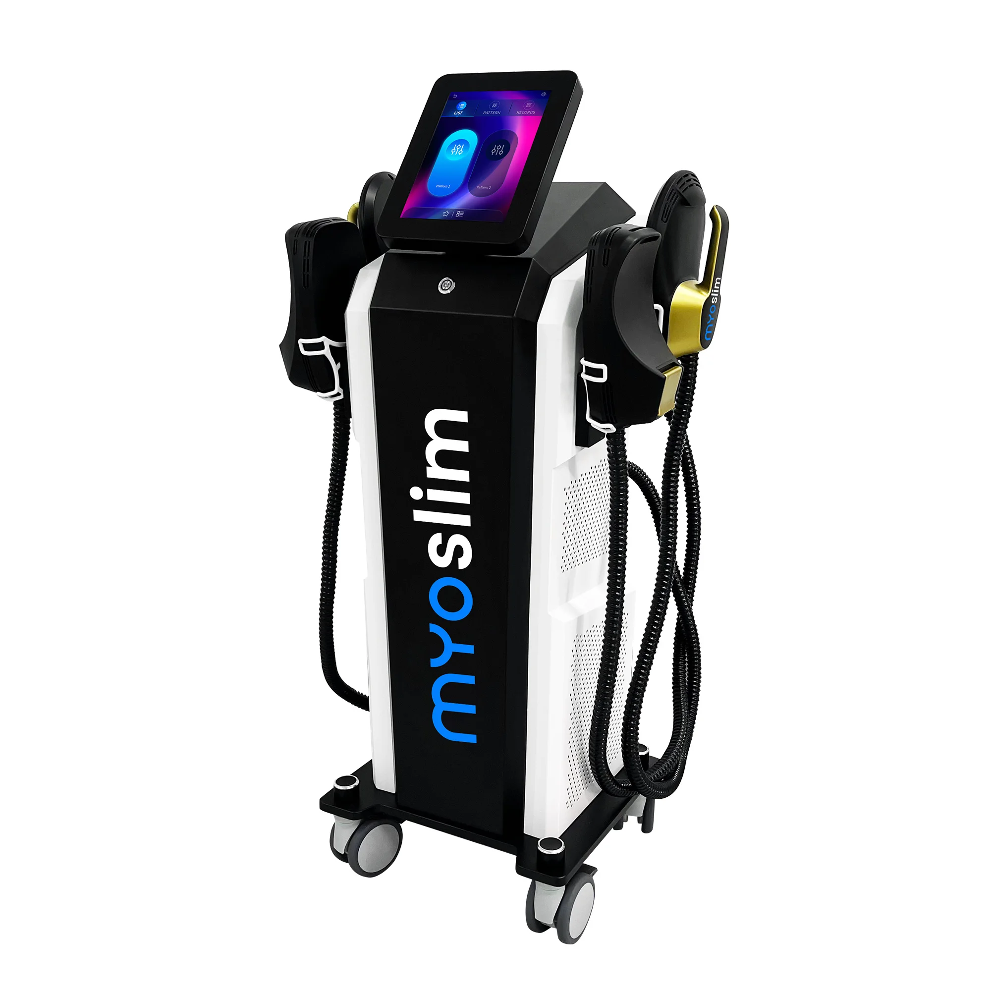 myoslim Neo Body Sculpting Machine Shaping 6500W 200hz Radio Frequency RF Muscle Stimulator Device 5