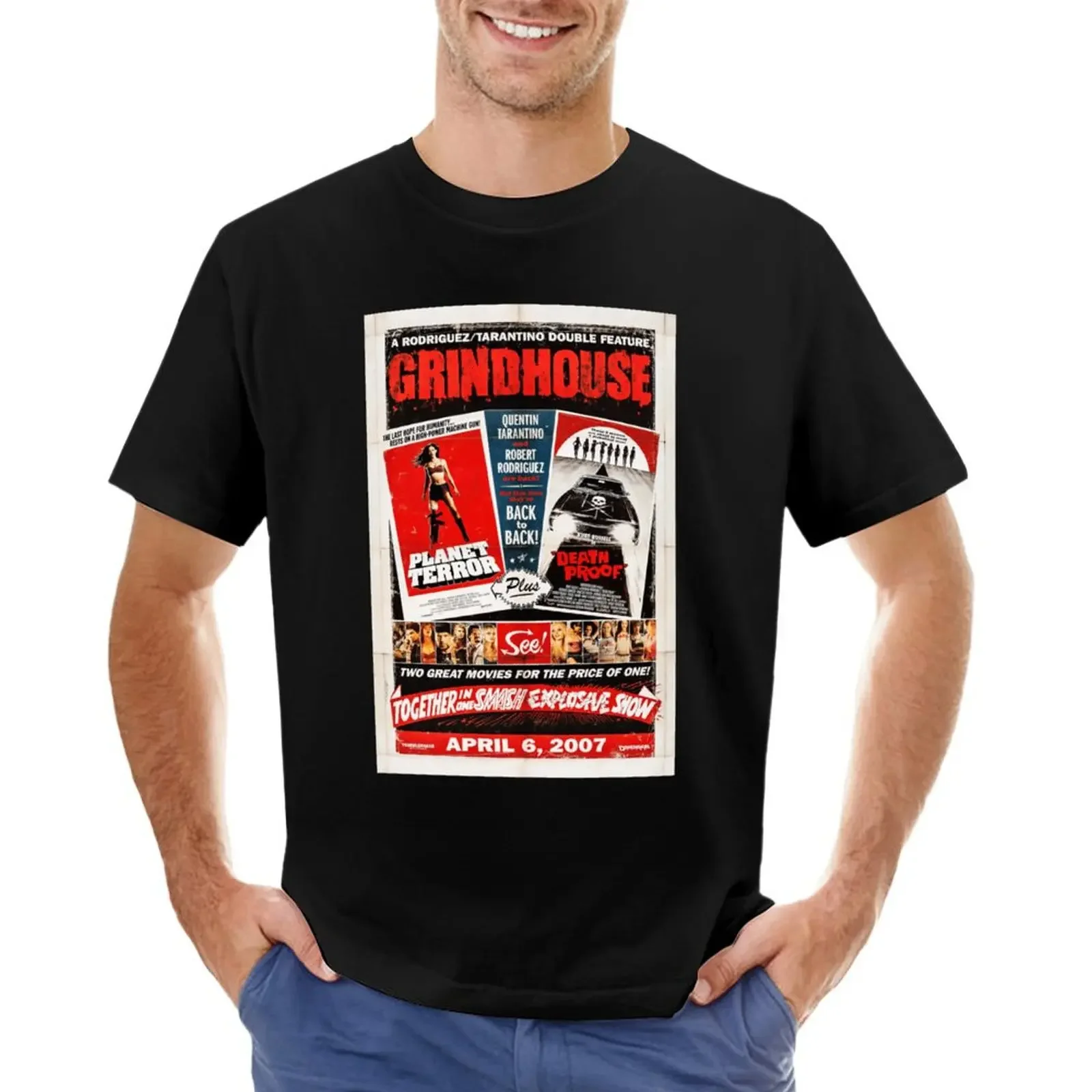 

Grindhouse T-shirt hippie clothes new edition sweat shirts, men