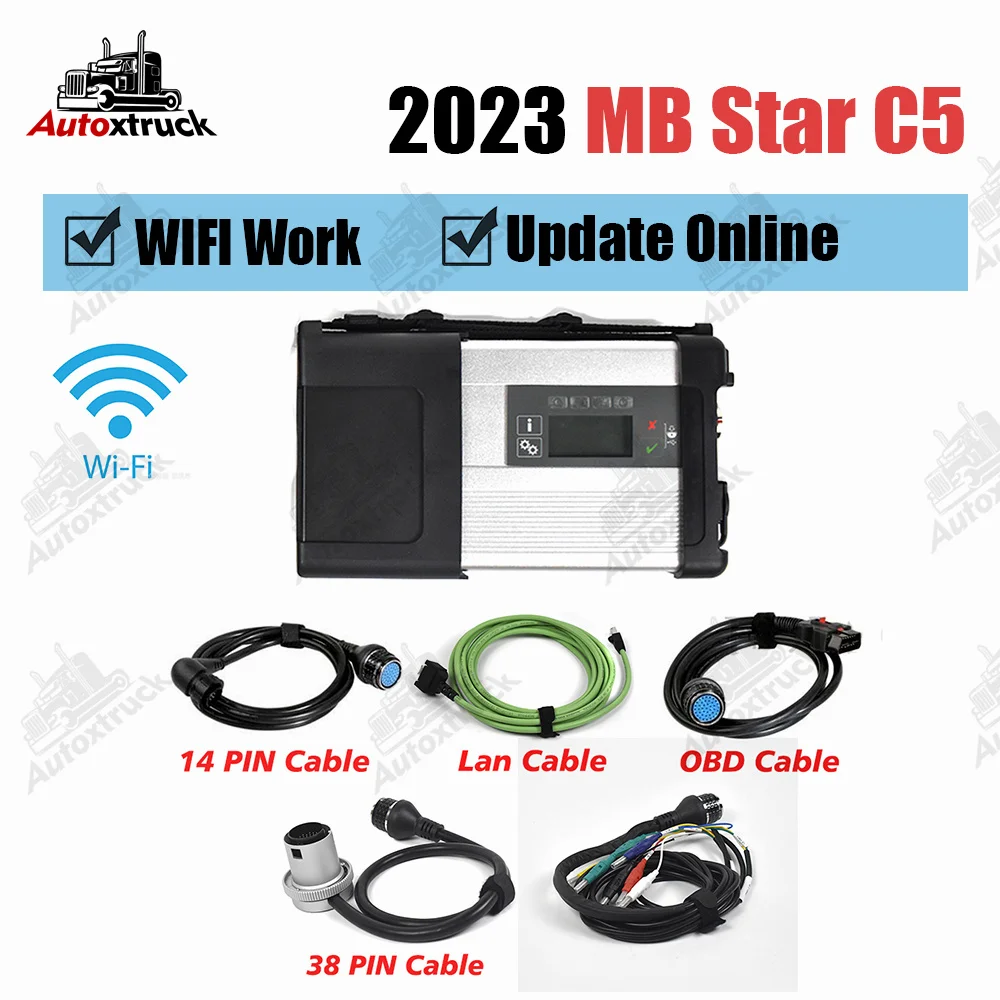 

12V&24V Full Chip FOR MB Star C5 WIFI FOR MB 2023 SD Connect C5 Diagnostic Tool best Quality