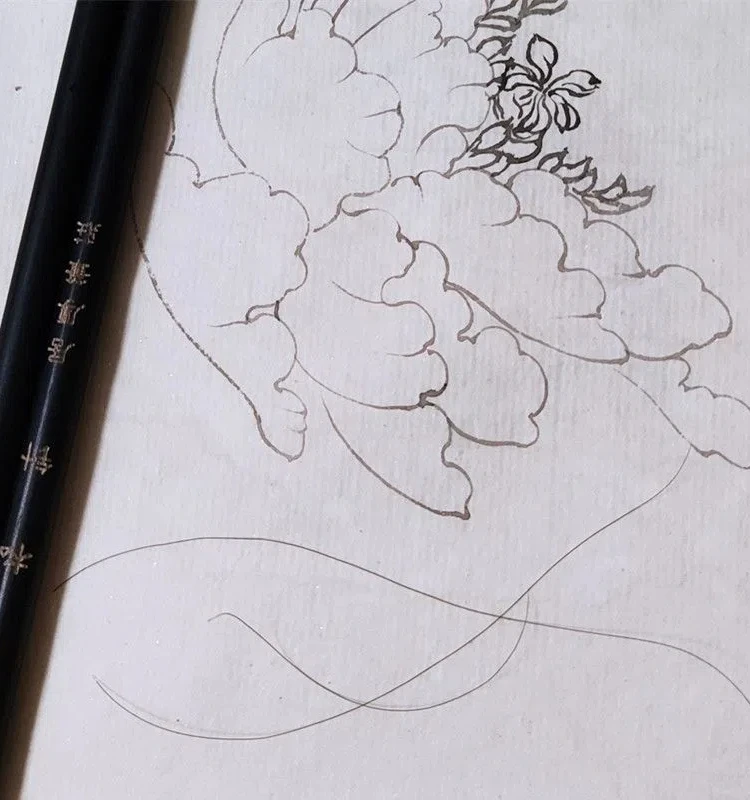 Chinesische Kalligraphie Stift Kaninchen Haar Sorgfältige Malerei Pinsel Stift Chinesischen Aquarell Malerei Kalligraphie Pinsel Tinta China – Detail 7