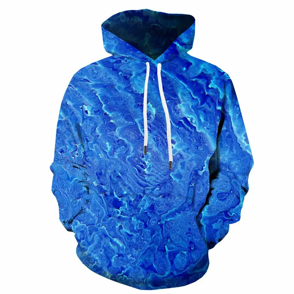 

Somepet Wave Sweatshirts men Pattern Hoody Anime Blue Sweatshirt Printed Street Hooded Casual Hoodie Print Mens Clothing Funny
