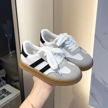 أحذية رياضية عصرية جديدة مريحة/قابلة للتنفس بمقدمة مستديرة للرجال والنساء والأطفال Zapatos Minnie Mouse Niña 3