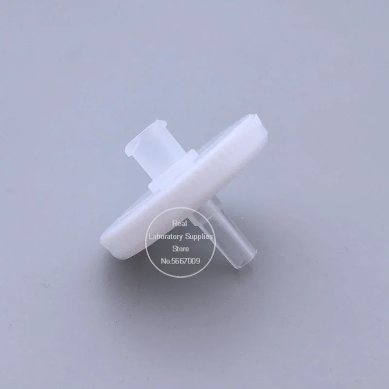 PES Polyethersulfone Needle Type Syringe Membrane Filter 10pcs Diameter 25mm 0.02&mu;m for Virus Filtration 20nm