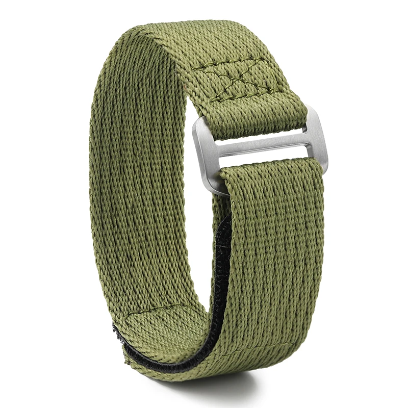 Durable Nylon Sports Watch Strap - Universal Replacement Wristband, 20mm/22mm