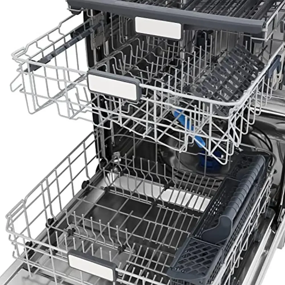 Autograph Edition Stainless Steel 3rd Rack Dishwasher with Matte Black Handle DuraWash Technology Heated Dry Integrated Controls 5