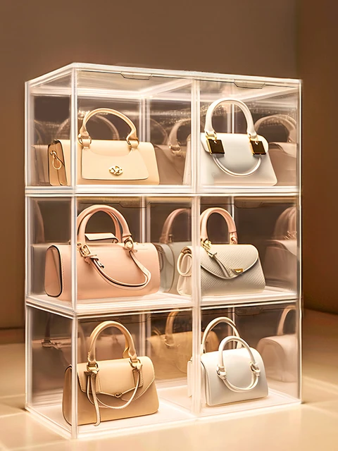 Bag Storage Organizer Cabinet, Display Bag Handbag Storage