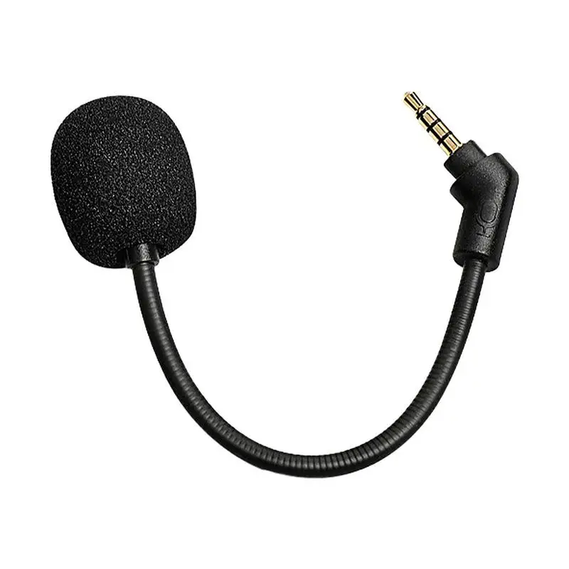 

Headset Mic Replacement Game Headset Mic Replacement With Noise Cancelling Black Noise Cancelling Microphone Stem With Cover For