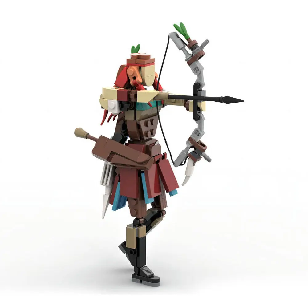 

Virtual Character Game Protagonist 240 Pieces Building Toys Set MOC Build