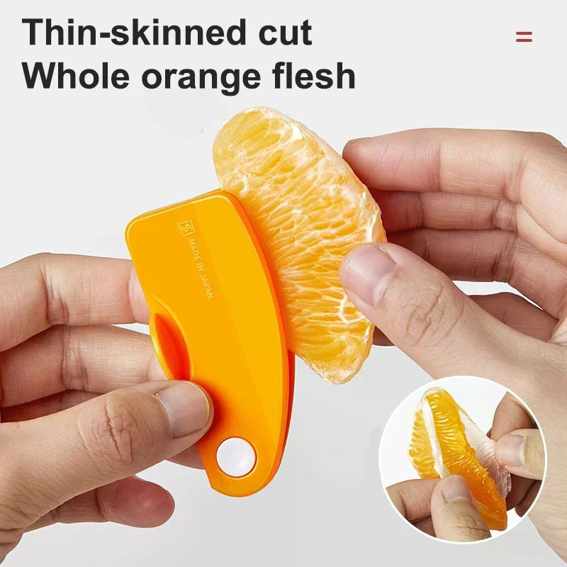 New Orange Peeler Stripper Orange Device Peeling Knife Juice Helper Citrus Opener Creative Kitchen Fruit Vegetable Tool