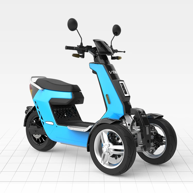 V28 45km/h Electric 3-Wheel Car 72V 2000W Powerful Motorcycle Electric Scooter