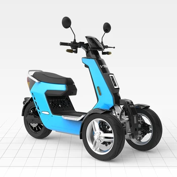 V28 45km/h Electric 3-Wheel Car 72V 2000W Powerful Motorcycle Electric Scooter
