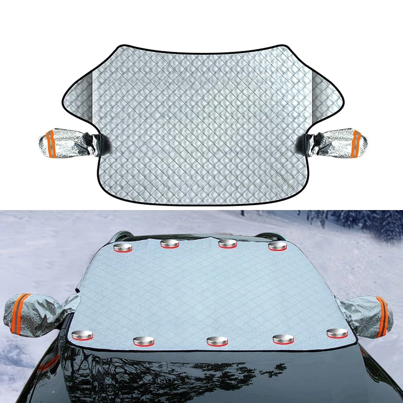 WindshieldCoverCarSnowCoverCarWindshieldCoverSnowProtectorIceBlockedFrontWindow