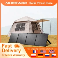 MHPOWOS 220W 40V panneau solaire Portable étanche pliable panneau solaire puissance de secours chargeur solaire pour centrale électrique RV Camping 1