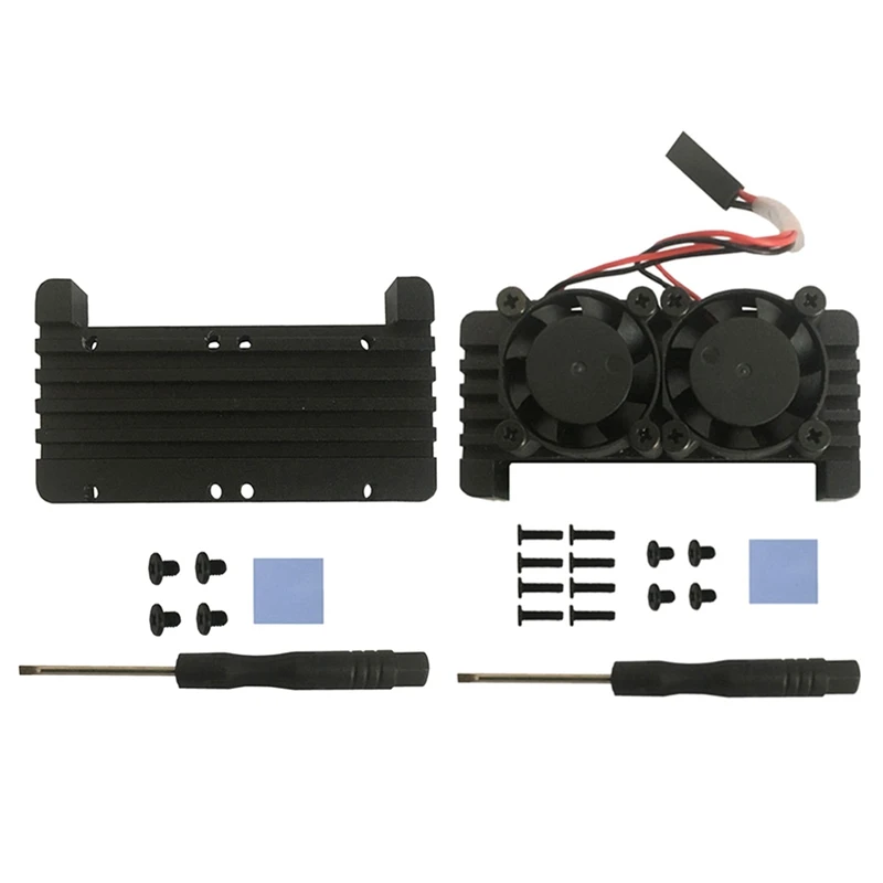 For Raspberry Pi Aluminum Alloy Case Heat Sinks Universal for Zero PI0/PI0 W/2W |