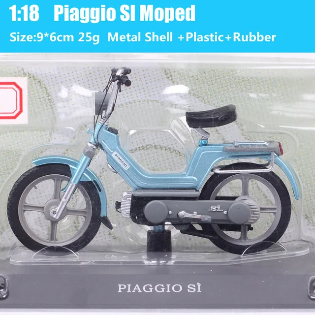 1/18 Scale Atlas Piaggio Ciao Italia Tricolore Grillo Bravo Boss SI 50cc  Moped Motorcycle Diecasts \u0026 Toy Vehicles Model Bicycle| | - AliExpress