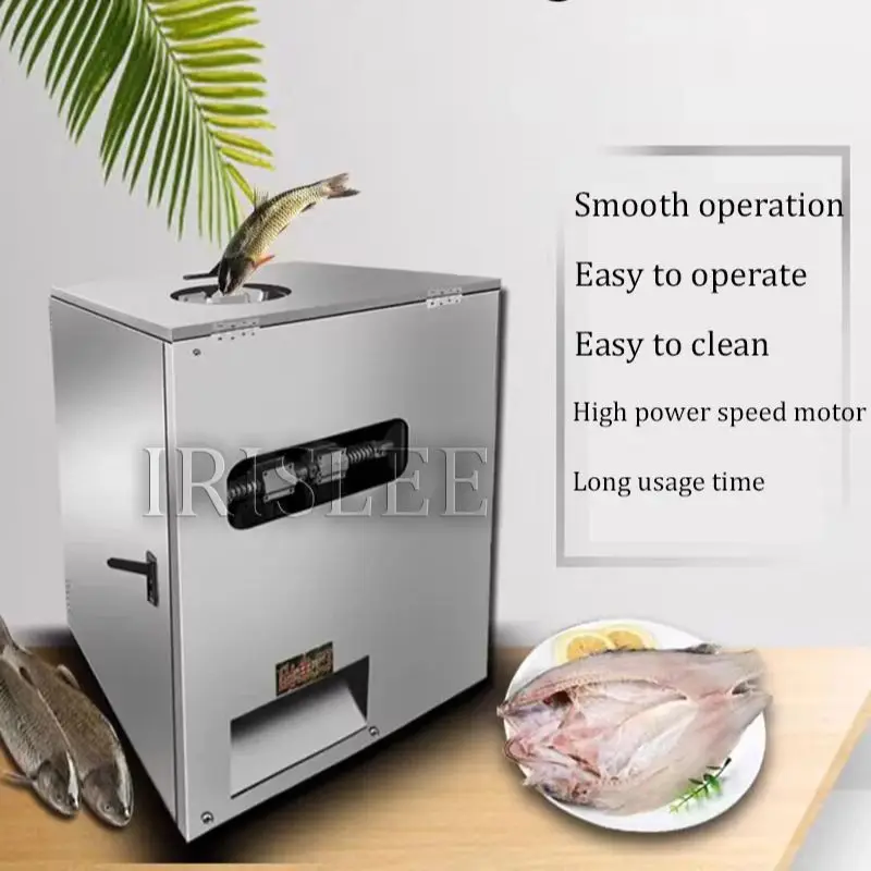 

Industrial Electric Automatic Multifunction Fish Scale Back Cutting Killing Remover Processing Machine