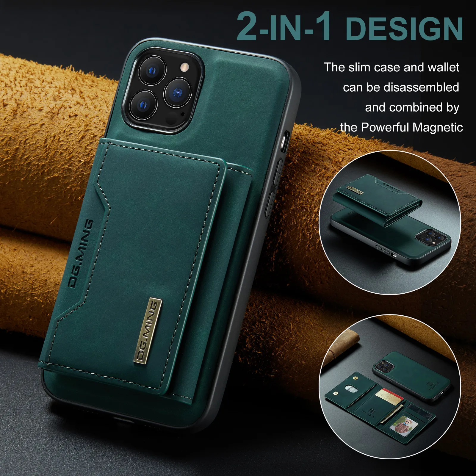Wallet Case for iPhone 14 Pro Max 12 11 XS X XR 7Plus 13 Pro
