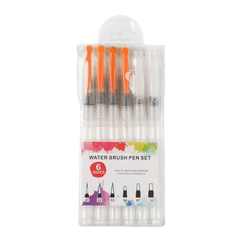 Fountain pen Solid watercolor painting pen Water-soluble color lead fountain brush