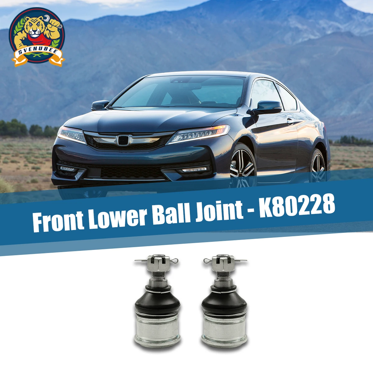 Svenubee2pcsFrontLowerSuspensionKitBallJointsSetforHonda