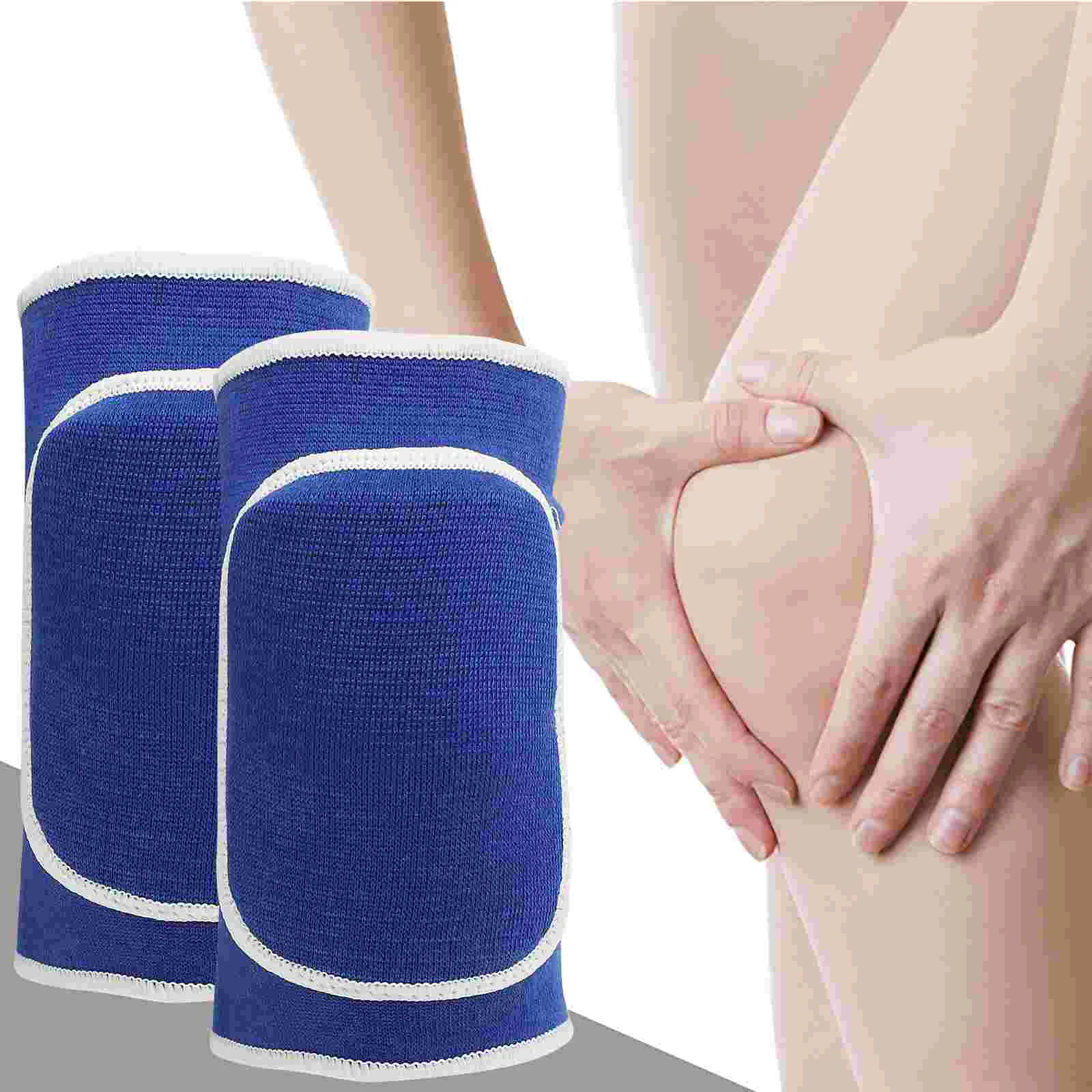 Thick Sponge Elastic Knee Pads Adult Brace Wear Resistant Portable Support Team Sports Volleyball Yoga Men Women Children