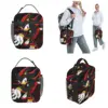 Shadow The Hedgehog Anime Accessories Insulated Lunch Bag For Outdoor Storage Food Boxes Reusable Cooler Thermal Lunch Boxes 2