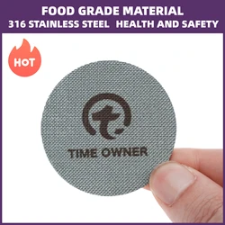 Reusable Mesh Coffee Filter and Puck Screen - 58.5mm diameter (1.0mm 150 micron)