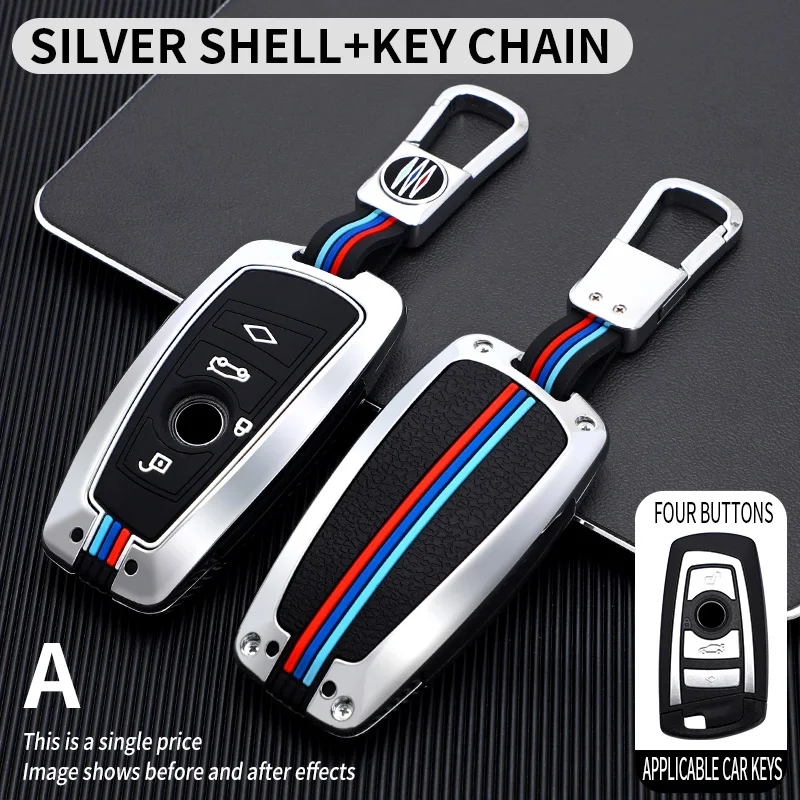 Zinc Alloy Car Key Case Cover Key Bag For Bmw F30 F10 F20 G20 F31 F34 ...