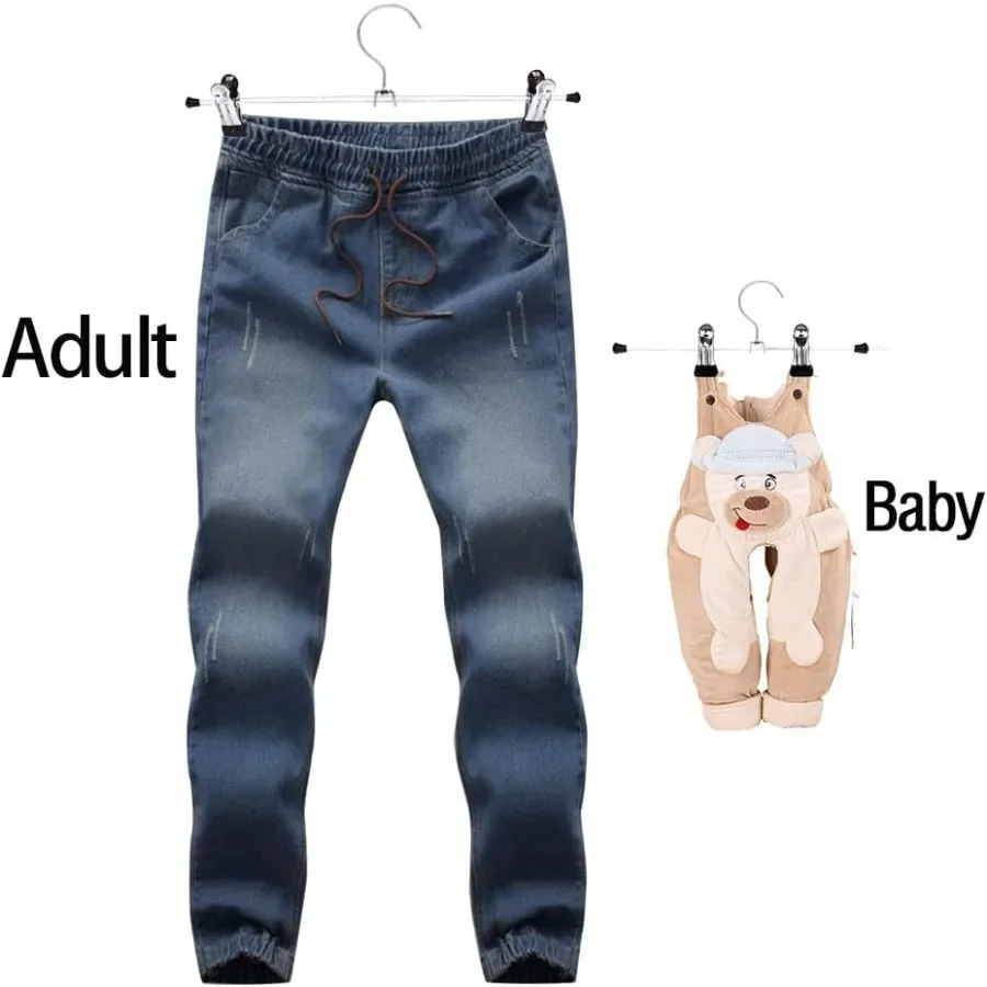 12 Pack Slim Metal Hangers with Clips for Shorts and Skirts NonSlip Adjustable Heavy Duty Hangers for Closet Organization in Be