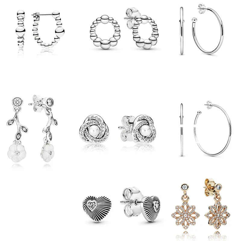 

Женские серьги-гвоздики из серебра 2020 пробы