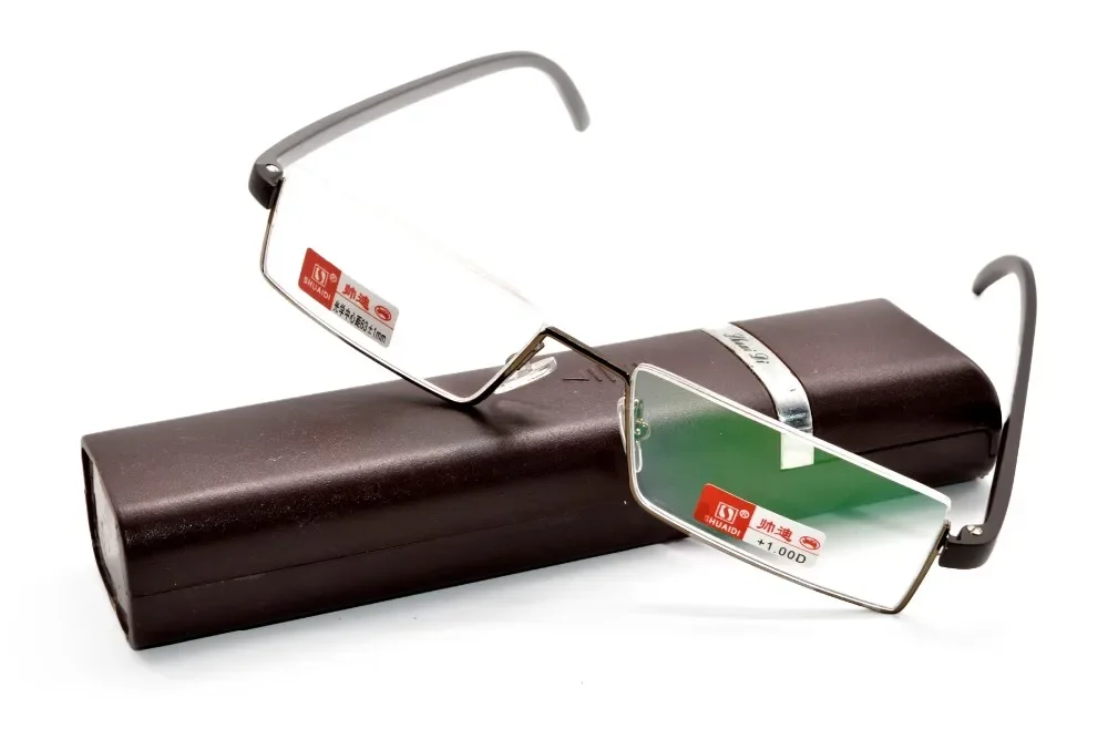 

Gafas Tr90 New Model Multicoating Seim-rim Frame Spectacles Custom Made Prescription Lens Myopia Glasses Photochromic -1 To -6