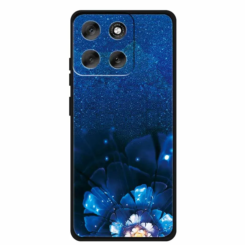 Luxury Silicone TPU Etui Cover - Soft Pink Anime Back Case