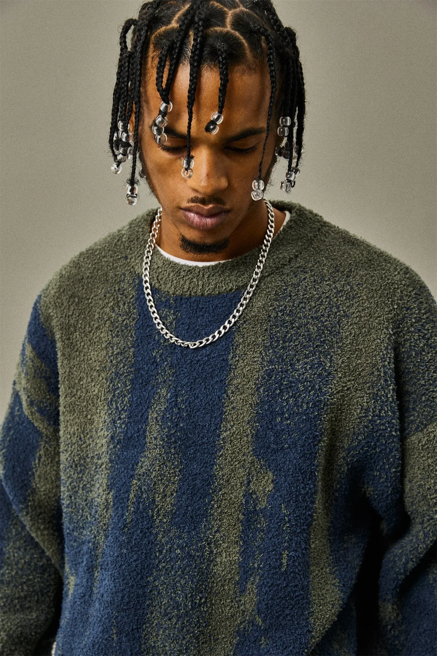 Gothic Vintage Sweater Pullover Men Hip Hop Harajuku Sweater Y2k Clothes Knitted Sweather 2023 Couple Sweater 3