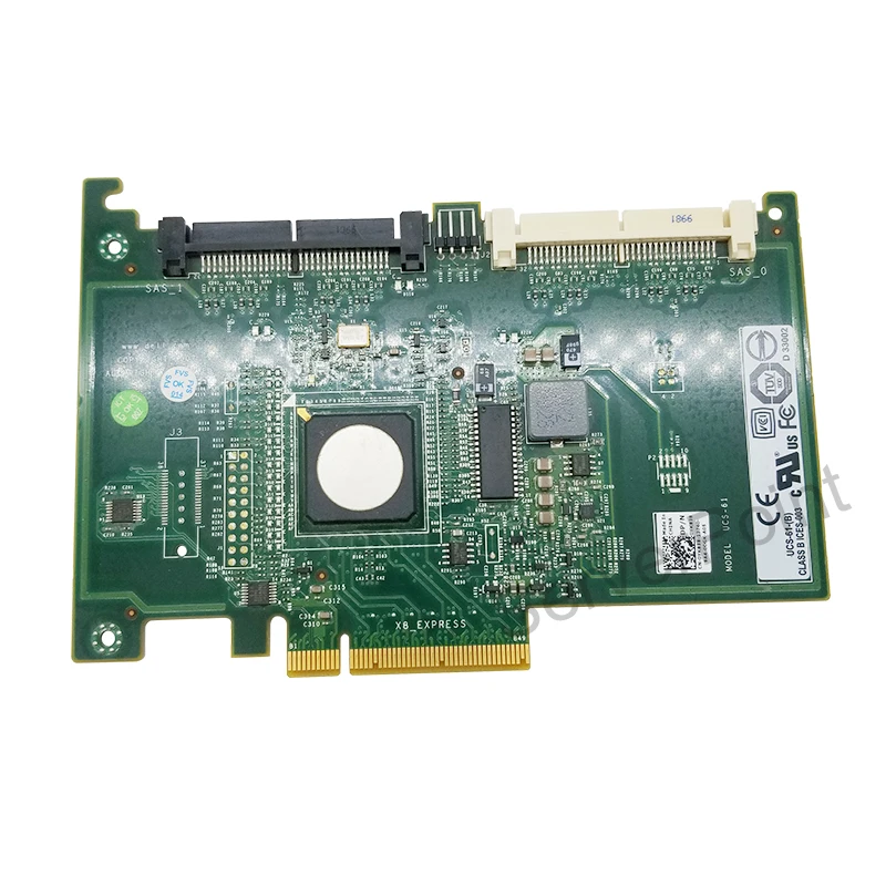 

CR679 JW063 YK838 Adapter for DELL PERC 6IR R610 R710 8 ports SATA SAS HDD RAID Controller card host card Well Tested