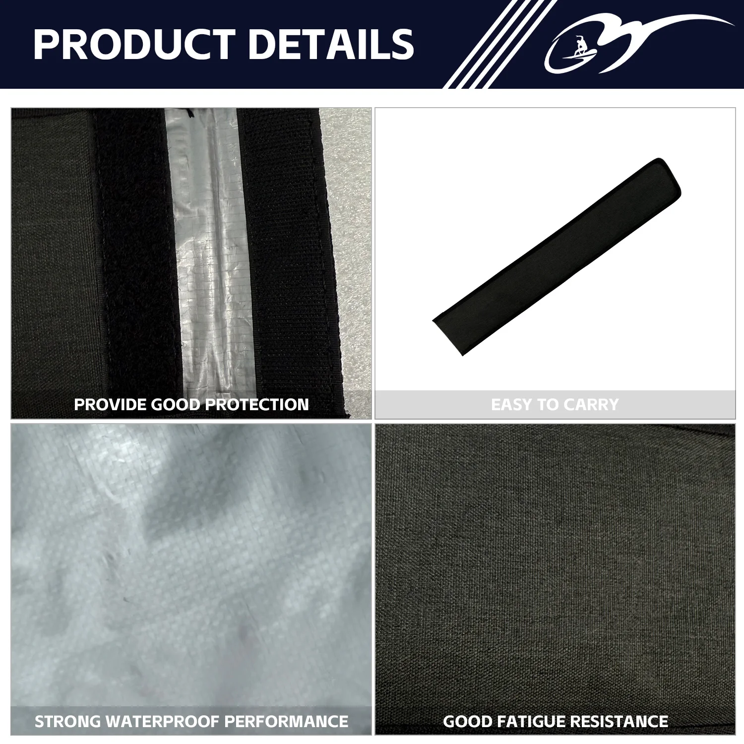 644MM 765MM PVC Waterproof Fuselage Protection Bag Universal Hydrofoil Surfing Accessories