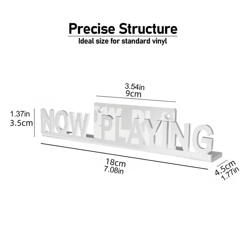 Mensola per dischi montaggio a parete mensola per dischi in acrilico montaggio a parete ora riproduzione di mensole per dischi durevoli per montaggio a parete di dischi spessi