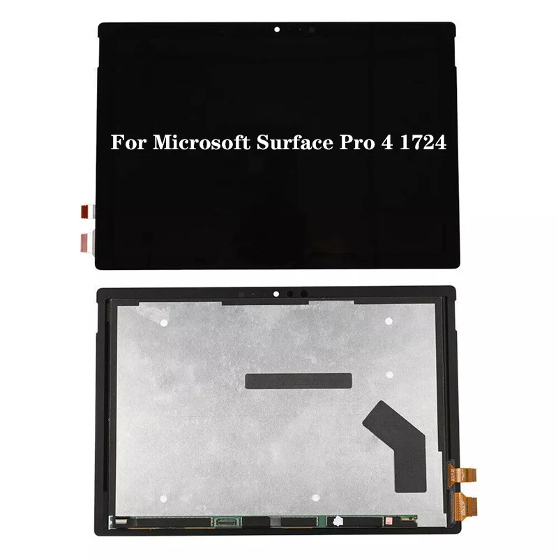 For Microsoft Surface Pro 4 1724 12.3'' LCD Display Touch Screen Digitizer Assembly For Surface Pro 4 Screen Replace AAAA++++