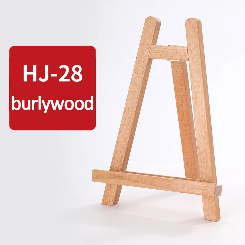Beech desktop easel art students sketch oil painting wooden easel children's painting sketch portable display stand