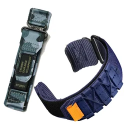 Camouflage Nylon Strap - 20mm/22mm Versatile Smartwatch Band - 20mm - S (UHMc)