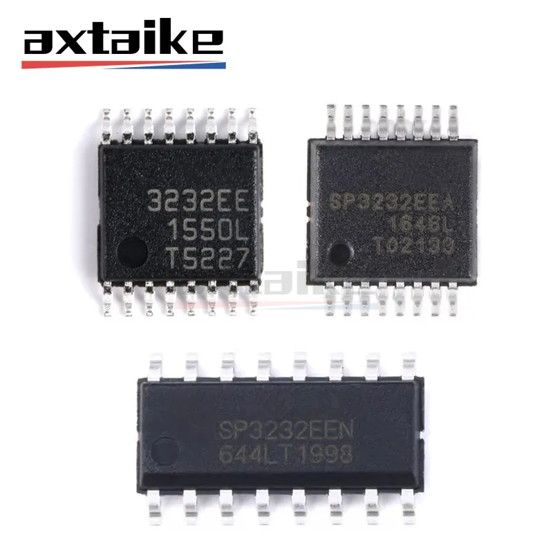 10PCS SP3232 SP3232EEN SOP-16 SP3232EEA SSOP-16 SP3232EEY TSSOP-16 3.0V 5.5V RS-232 트랜시버 SMD IC SP3232EEN-L/TR 3232