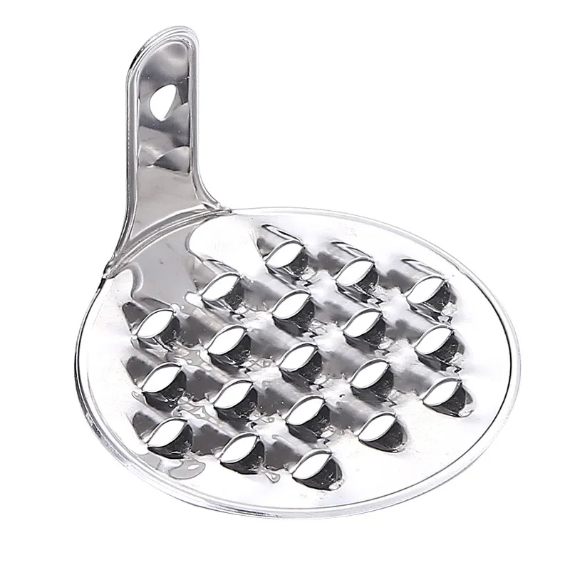 1/2pcs Practical Stainless Steel Jelly Scraping Rotate Macroporous Household Jelly Scratch Knife Tool Bean Cold Noodle