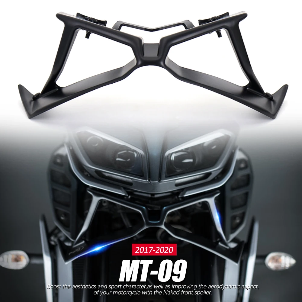 

Fit For Yamaha MT-09 MT 09 MT09 SP Motorcycle Accessories Naked Front Spoiler Winglet Aerodynamic Wing Kit Spoiler 2020 - 2017