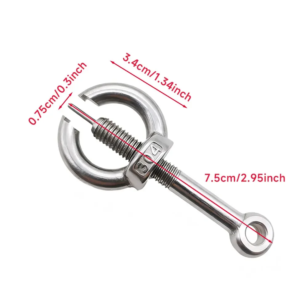 1Pc 304 Stainless Steel Gear Extractor M10 Stud Motor Rama Multi-Function Disassembly Tool for 480/480D Motor Gear Extractor