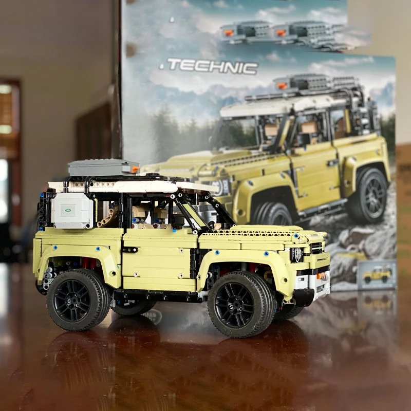 2573pcs-Land-Rover-Defender-Building-Blocks-Bricks-Compatible-42110 ...