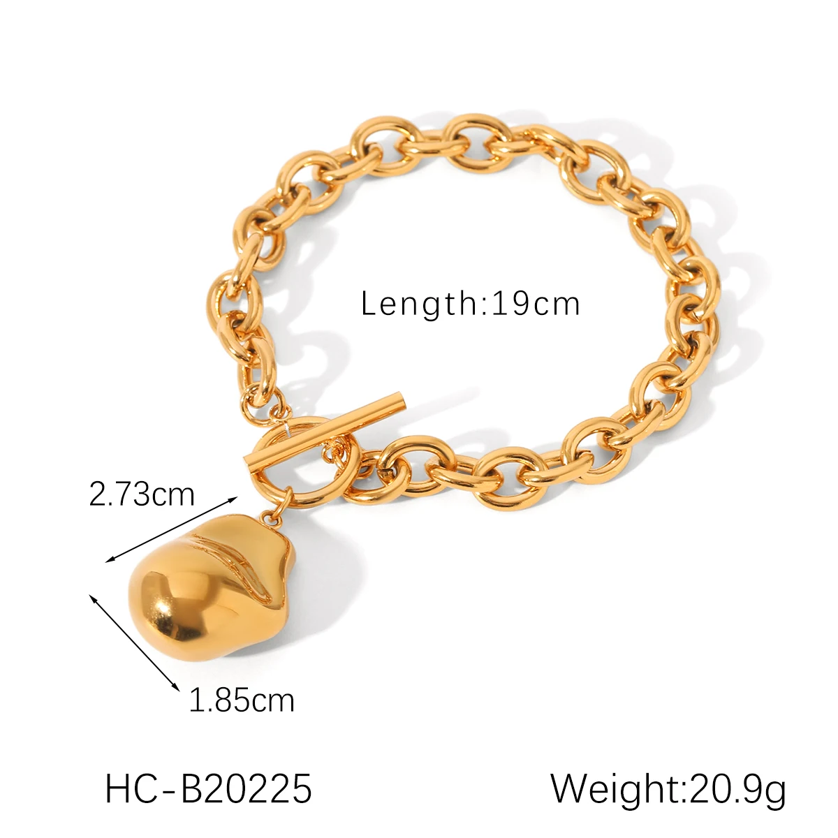 Barockes, vergoldetes Schmuckset für Damen, zierliche Kugelanhänger-Halskette und Armband, hypoallergen, für den täglichen Gebrauch, Geschenke – Detail 4