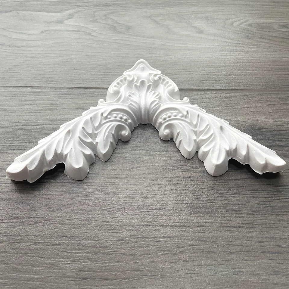 Rosette Decke Gips-Deckenrosette Viktorianisch Schlicht – 610 Mm Durchmesser, Inkl. Kleber & Befestigung, Weiß Deckenrosette 610 Mm Weiß