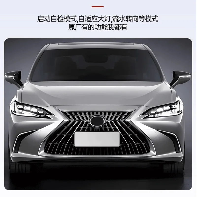 レクサス ES es200 ES260 es300h 2018- LEDトランクスポイラーランプ テールライト 外装カスタム 3P フードの通気口、 53301-33260 5330133260 レクサス ES200 ES260