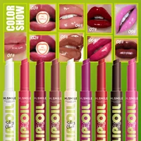 MLSMILE 3pcs/set Press Lipstick Solid Lip Gloss Long-lasting Easy Color Moisturizing Lip Gloss Pearl Mirror Lip Gloss Wholesale 2