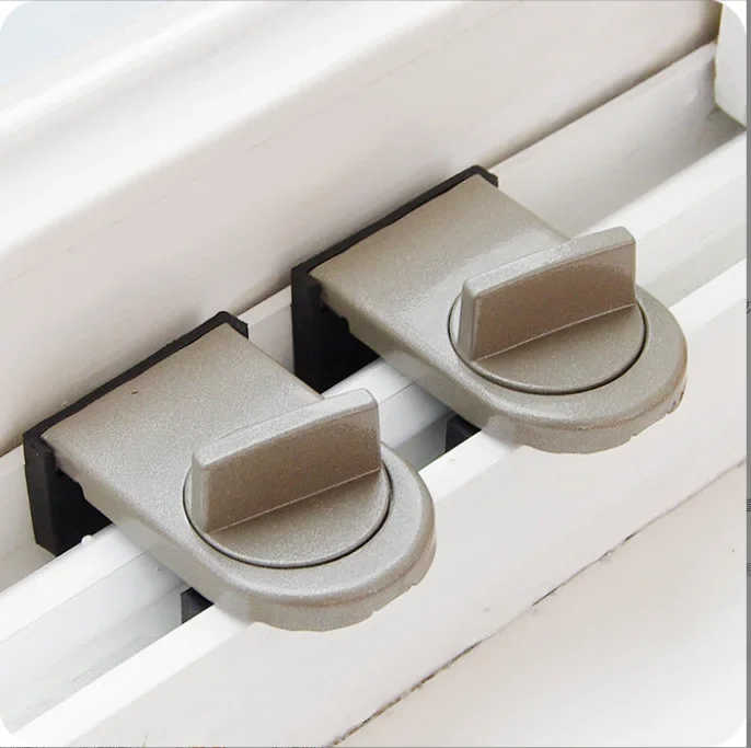 Locks on Windows adjustable security door latch Mobile window insurance lock anti-theft protection lock window stoppers